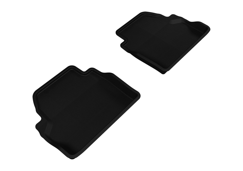 BMW 4 Series Floor Mats - Rear - 3D MAXpider - Kagu - Black - `14-`20 BMW 4 Series Floor Mats - Rear - 3D MAXpider - Kagu - Black - `14-`20
